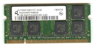 OKAZJA DDR2 Qimonda 1GB 2Rx8 PC2-5300S-555-12-E0