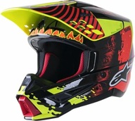 S-M5 Solar Flare Helmet Black/Red