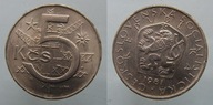 6064. CZECHOSŁOWACJA, 5 KORON, 1981 ST 2+