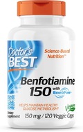 Doctor's Best Benfotiamine (Benfotiamín) 120 kaps