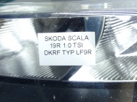 REFLEKTOR light left front CRYSTAL LIGHT LED SKODA SCALA 19- 657941019