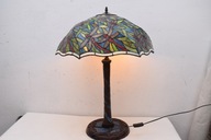 Lampa vitrážová Tiffany vitráž 82CM MOZAIKA VÁŽKY