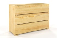 DSI-meble: borovicový drevený Komoda SPARTA 3