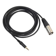 XLR męski na mini Jack kabel XLR do 3,5mm kabel 3 metry