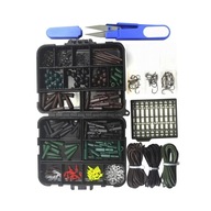 Carp Fishing Tackle Box Kit Sprzęt wędkarski Pełny zestaw Rurki Rękawy Organizator