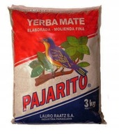 Yerba mate Pajarito 3kg Worek MEGAPAKA z Paragwaju