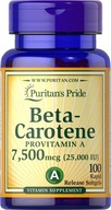 Beta Carotene 25000 IU 100 Sgel Vitamin A