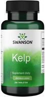 Swanson Kelp 250tab. Tarczyca Jod Wsparcie wzrostu u dzieci Odchudzanie