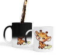 BÖGRE MÁGIKUS ÁLLAT ARANYOS ZSIRÁF + NÉV AJÁNDÉK