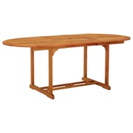 Záhradný stôl 200x100x75 cm masívne eukalyptové drevo