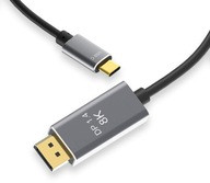KÁBEL Mac MacBook USB-c DisplayPort 8K 5K 4K 240 Hz
