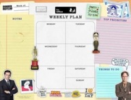 The Office: Weekly Planner Notepad Insights