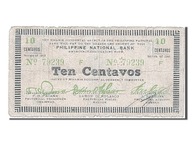 Banknot, Filipiny, 10 Centavos, 1942, VF(20-25)