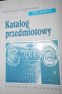 Katalog przedmiotowy Poradnik - Jadwiga Czarnecka