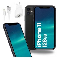 SMARTFON APPLE IPHONE 11| 4GB 128GB| CZARNY| 6 CALI |ETUI SZKŁO GRATIS