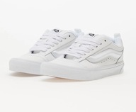 Trampki skórzane VANS KNU SKOOL Leather True White r. 38,5