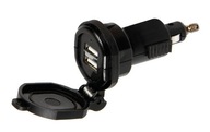 Lampa adapter gniazda zapalniczki BMW DIN 2 USB