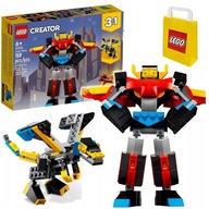 LEGO 31124 CREATOR - ROBOT SMOK SAMOLOT 3w1