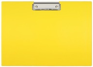 BIURFOL Klip deska pozioma A4 żółta