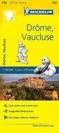 Drome, Vaucluse - Michelin Local Map 332: Map