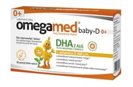 OMEGAMED OPTIMA BABY DHA +D 400 JM 0+ 30 KAPSUŁEK