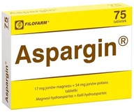 Aspargin wodoroasparaginian magnez + potas 75 tabl