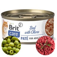 Karma Mokra w Sosie Dla Kota Brit Care Cat Beef Pate & Olives 6 x 70g