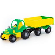 Oslík traktor s prívesom Polesie hračka traktor