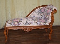 Mini Szezlong Sofa Baby Fotel Kanapa gobelin kwiaty