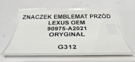 EMBLEMAT Logo Anteriore LEXUS OEM