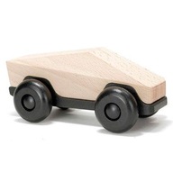 Bajo: drevené autíčko Poly-car Natural