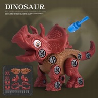 Demontáž a montáž DIY dinosaurích hračiek