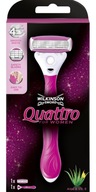 Wilkinson Sword Quattro for Woman, Holiaci strojček + 1 Náplň