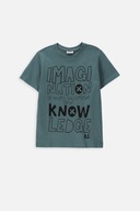Tričko Pre Chlapca 140 Zelené chlapčenské tričko Mokida WM4