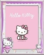 Strieborný rámik Hello Kitty na fotku 9x13