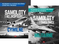 Samoloty i helikoptery cywilne +Samoloty militarne