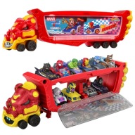 HOT WHEELS RACERVERSE AUTÓSZÁLLÍTÓ TEHERAUTÓ HULKBUSTER IRONMAN JÁRMŰ