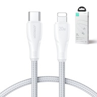 KABEL USB C – LIGHTNING DO APPLE 20W ŁADOWANIE TRANSMISJA DO IPHONE JOYROOM