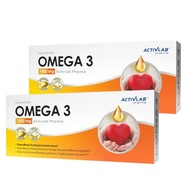 Vitamíny kapsule Activlab Omega 3 kyselina omega-3 60 ml 60 ks