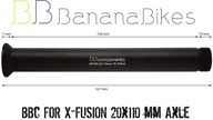 Oś Banana Bikes For X-FUSION 20mm BOOST 20x100