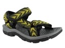 Campus Detské sandále Orko Junior zelené na suchý zips 33