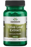 OLIVE LEAF EXTRACT 500mg 60k LIŚĆ OLIWNY EKSTRAKT