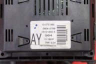 display 13275085 OPEL ZAFIRA B 05-10