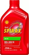 SHELL SPIRAX S2 A 80W-90 API GL-5 1L