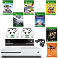 KONSOLA XBOX ONE S 500GB 2xPAD +KINECT +6xGRA