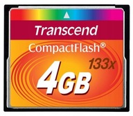 TRANSCEND 4 GB CF Compact Flash 133x 30MB/s UDMA4