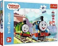 TREFL Puzzle 24 Maxi Tomek i Percy na torach Tomek i przyjaciele
