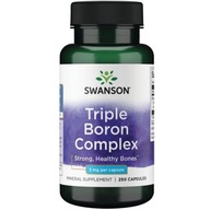 SWANSON TRIPLE BORON COMPLEX 3MG 250KAP BÓR KOSTI