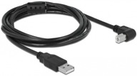 Kabel 2m USB 2.0 A-B FERRYT KĄTOWY do drukarki 200cm