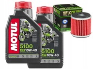 Servisná sada olej Motul + olejový filter pre motocykel Yamaha YZF R125